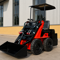 Langlebiger Kompakter Mini-Radlader mit CE- und EPA-Zertifizierung, Diesel-/Elektro-Hydrauliklader mit Mehrfachmotoroptionen