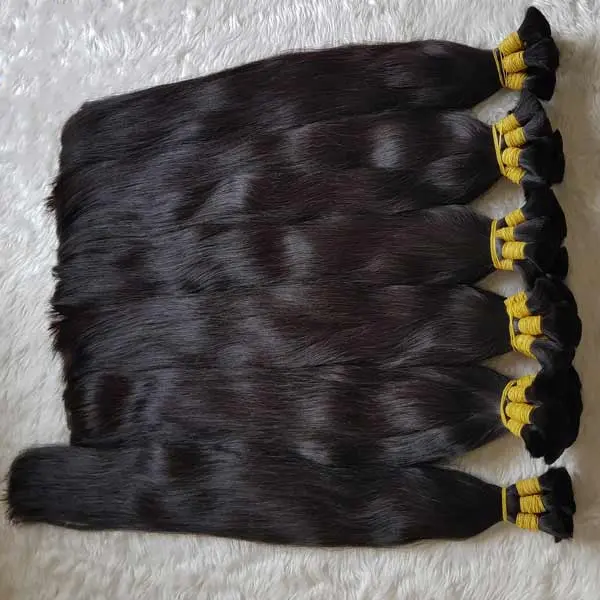 Meches humain en gros virgin indian human braiding bulk afro kinky russian blonde prodotti per la cura fornitori di capelli estensioni brasile