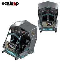 Simulateur de vol VR 2027, Simulateur de montagnes russes 9D avec tir en Metaverse, Machine de jeu d'arcade, Cinéma volant 12D pour aire de jeux intérieure