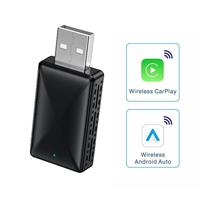 Adaptador Inalámbrico CarPlay Plug and Play, Dongle USB Mini Inalámbrico Carplay para Sistema Original del Automóvil