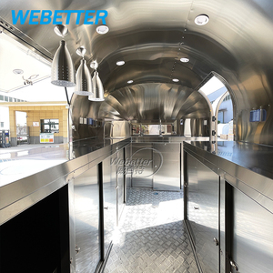 Webetter di động bánh Pizza xe tải thức ăn nhanh được trang bị đầy đủ điện thoại di động BBQ thực phẩm Trailer với đầy đủ thiết bị nhà bếp để bán Châu Âu - Product Image 6