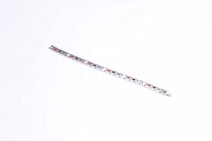 Pulseira de Energia Bio Magnética em Aço Inoxidável Prateado para Homens e Mulheres - Product Image 3