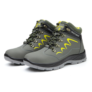 Fabricant <span class=keywords><strong>personnalisable</strong></span> acier orteil antistatique antidérapant imperméable en cuir résistant aux coups <span class=keywords><strong>de</strong></span> couteau s3 chaussures <span class=keywords><strong>de</strong></span> sécurité pour hommes - Product Image 1