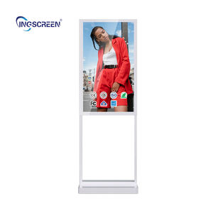 Écran d'affichage de fenêtre LCD ultra lumineux INGSCREEN U-Disk Playback 1080P HD pour vitrine de magasin de mode - Product Image 1