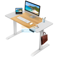 Rehausseur de bureau électronique intelligent en métal, moderne, ergonomique, extensible, réglable en hauteur, avec plateau composite pour position debout