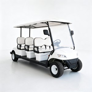 Voiturette de golf électrique 6 places, puissance 7,5 kW, véhicule de tourisme certifié CE. - Product Image 1