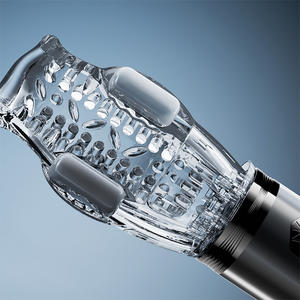 एंटी-ब्लॉकिंग डिज़ाइन पारदर्शी जेब पुरुष स्ट्रोकर वाइब्रेटर दो कंपन पुरुषों हस्तमैथुन मशीन - Product Image 4