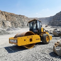 Rouleau compresseur Caterpillar CS683E d'occasion de bonne qualité, d'origine japonaise, compresseur routier Cat CS683E, rouleaux compacteurs Caterpillar