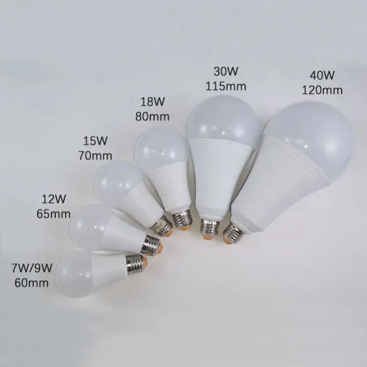 Lâmpada de luz de led barata e27 b22, produto sem completamente led, peça de reposição, plástico, skd ckd, material primário, lâmpada led
