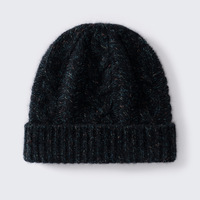 Bonnet en cachemire pur 100% tricoté à la main de luxe de la Mongolie intérieure, bonnet d'hiver pour femmes