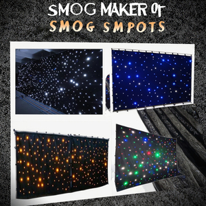 Tùy Chỉnh LED Sao Rèm Chống Cháy Sân Khấu LED Backdrop Sao Vải Bầu Trời Đầy Sao Rèm Dmx512 Kiểm Soát Đám Cưới Sân Khấu Backdrop - Product Image 1