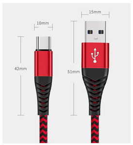3ft 6ft 10ft Nhanh Chóng Sạc Sạc Dữ Liệu Cáp Nylon Bện Typc C Micro USB Đa Nhanh Chóng Sạc Cáp Cho <span class=keywords><strong>Iphone</strong></span> <span class=keywords><strong>Android</strong></span> Điện Thoại - Product Image 5