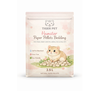 Litière en granulés de papier doux et absorbant pour hamsters syriens, hamsters nains, gerbilles, souris et dégus - Product Image 3