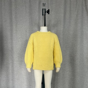 Pull en tricot à franges pour filles Frances Kids, personnalisable OEM & ODM, vêtements en maille à manches longues, pull en tricot moelleux - Product Image 3
