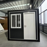Casa Prefabricada Tipo Granja, Contenedor de 20 pies, Habitación Móvil para Hotel, Apartamento o Almacén