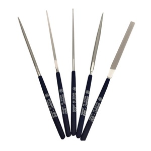 Jeu de limes à aiguilles industrielles japonaises de haute qualité TSUBOSAN, à extrémité conique, ensembles de 5 à 12 pièces, pour ébavurage - Product Image 5