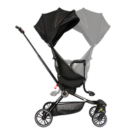 Baobaohao Poussette pour bébé Pas cher pliant petit bébé chariot poussette avec roue légère bébé bal pour 0-3 ans enfants