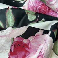 Tissu de drap de lit imprimé de fleurs Offre Spéciale 100% tissu tissé en polyester tissu de lit de bonne qualité