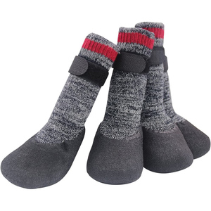 Chaussettes antidérapantes <span class=keywords><strong>pour</strong></span> <span class=keywords><strong>chien</strong></span> avec sangles réglables, forte adhérence, contrôle de la traction <span class=keywords><strong>pour</strong></span> la protection des pattes en intérieur, <span class=keywords><strong>pour</strong></span> chiens de petite, moyenne et grande taille - Product Image 3