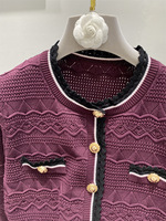 Nouvelle Collection Automne 2026 : Ensemble Tricoté Décontracté Deux Pièces pour Femme – Cardigan Vert Menthe Texturé à Volants et Dentelle Contrastante & Jupe Midi