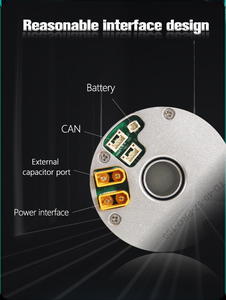 Actuador de articulación robótica CAN/EtherCat con codificadores absolutos y motor de imán permanente para brazo robótico - Product Image 3