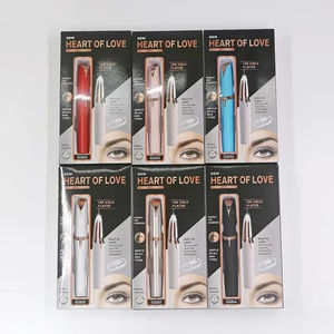 Recortador de cejas, lápiz moldeador de cejas, depilador de vello facial para mujeres, maquillaje, depilador automático de cejas sin dolor. - Product Image 2