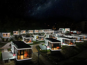 <span class=keywords><strong>Casa</strong></span> Container di Lusso Capsula Spaziale di Alta Qualità con Controllo Vocale Intelligente, <span class=keywords><strong>Casa</strong></span> Capsula Spaziale Moderna e Smontabile - Product Image 3