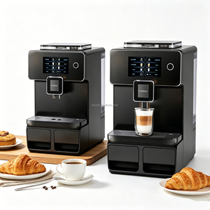 เครื่องบดกาแฟสดเกรดเชิงพาณิชย์ 19 บาร์ พร้อมหน้าจอสัมผัส หม้อต้มคู่ ตั้งโปรแกรมได้ สำหรับเครื่องชงกาแฟเอสเพรสโซ/คาปูชิโนแบบหยอดเหรียญ - Product Image 4