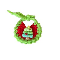 Écharpe-bavoir miniature en coton crocheté fait main pour chatons et chiots - Accessoires de costume pour fête d'Halloween/Noël unisexe Marque KIVA