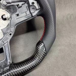Volant <span class=keywords><strong>sport</strong></span> en fibre de carbone pour <span class=keywords><strong>Golf</strong></span> <span class=keywords><strong>6</strong></span> GTI MK7 MK6 MK5 MK4 GTS GTI <span class=keywords><strong>GTD</strong></span>, possibilité de moderniser le modèle ancien vers le nouveau - Product Image 5