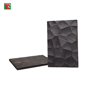 Panneaux muraux 4X8 Revêtement mural extérieur Bois <span class=keywords><strong>massif</strong></span> naturel Planches de bois modernes Panneaux muraux décoratifs en gypse 3D - Product Image 4