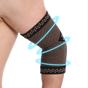 3D <span class=keywords><strong>de</strong></span> punto <span class=keywords><strong>Cooper</strong></span> tela <span class=keywords><strong>de</strong></span> compresión codo manga transpirable codo Brace - Product Image 3