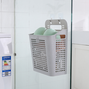 Parete Commercio All'ingrosso di Vestiti <span class=keywords><strong>Sporchi</strong></span> Colorful Multi-funzionale Portatile Manico Lungo PP Cestino Di Lavanderia di Plastica Paniere - Product Image 4
