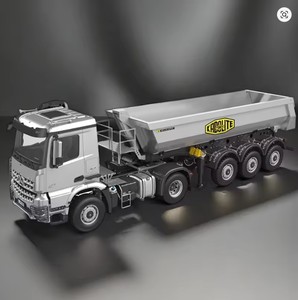NUEVO KABOLITE 5801 Camión Tractor RC de Metal a Escala 1/14 con Remolque 4x4, Juguetes RC, Autos Pintados y Ensamblados, Modelo GAODE - Product Image 4