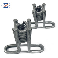 Inserts de ferraille HF, inserts de ferraille à profil mince évasé, inserts de ferraille pour dalle préfabriquée en béton, style écrou à oreilles, inserts de ferraille pour dalle mince