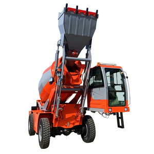 Nouvelle technologie de bétonnière autochargeuse à 4 cubes, camion bétonnière autochargeur, bétonnière - Product Image 4