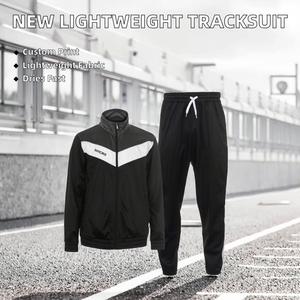 Conjunto Deportivo Ligero y Personalizable de Otoño, Hecho 100% de Poliéster, Unisex para Adultos, Transpirable, de Secado Rápido, de Longitud Completa - Product Image 2