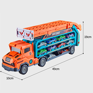 Set di Auto in Miniatura Rocket Orbit Scontato, Nuovo, con Inerzia e Funzione di Sollevamento/Deformazione, 6 Auto in Plastica, Modello in Scala 1:43 CY-2228 - Product Image 1