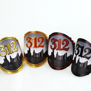 Holographic Label Cigar Gold Foil Hologram Stamping Cigar Band <b>Sticker</b> Cigar Ring Printing - Product Image 3
