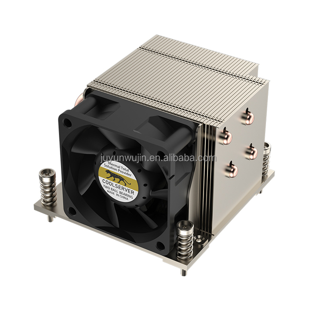 COOLSERVER Brand-New LGA1700 12th & 13th Generation 5 Heat Pipe High-Power Server Radiator Air Cooler CPU Cooling Fans & Cooling