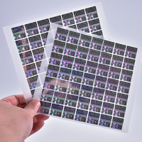 Étiquette de sécurité holographique de haute qualité de la marque ZHONGAN, code QR personnalisé, autocollant anti-effraction, modèle ZA-25 pour les soins personnels
