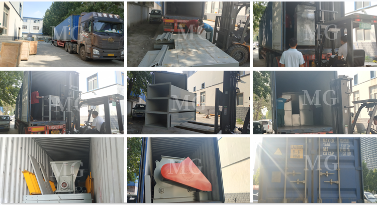 6-8T/H Semi Automatic Premix Dry Mortar Production Line Putty Making Machine