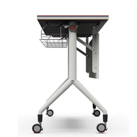 Table de conférence moderne multifonctionnelle en panneaux de bois durables pour le bureau, l'école et l'hôpital