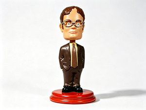 Se Aceptan Personalizaciones, Figura Coleccionable de Dwight Hecha a Mano, Escultura Artística de Resina de Alta Calidad, Personaje de TV y Cine, Logotipo Personalizado para Empresas - Product Image 1