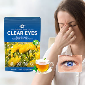 Clqq Label pribadi terbaik alami organik dicampur teh Herbal perawatan mata teh untuk penglihatan Detox - Product Image 1