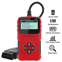 Escáner OBD2 V309, Herramienta de Diagnóstico para Todos los Vehículos Posteriores a 1996, Lector de Códigos de Motor con Transmisión de Datos en Tiempo Real y Prueba de Batería