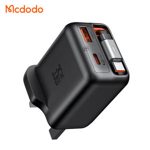 <span class=keywords><strong>Mcdodo</strong></span> 127/128/129 ออลอินวัน 35W GaN Charger <span class=keywords><strong>สาย</strong></span><span class=keywords><strong>ชาร์จ</strong></span>แบบยืดหดได้ 2 พอร์ต ดีไซน์ประหยัดพื้นที่ รองรับการชาร์จแบบ PD สำหรับโต๊ะทำงานและการเดินทาง - Product Image 1