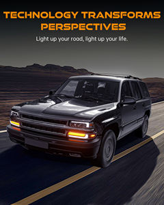 Nouveau 120W High Low Beam DRL clignotant LED DRL phares pour 99-02 <span class=keywords><strong>Chevy</strong></span> <span class=keywords><strong>Silverado</strong></span> 1500 2500 00-06 lampe de pare-chocs avant de banlieue - Product Image 6