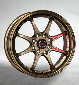 ล้อแม็กซ์ JDM สมรรถนะสูง ขนาด 15 นิ้ว รุ่น CE28 สีแดงแคนดี้ 8 ก้าน ดีไซน์คลาสสิก น้ำหนักเบาพิเศษ - Product Image 5