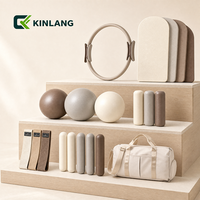 Kit de Pilates personnalisé, bandes de résistance, barre réglable, équipement de fitness, ensemble d'entraînement à domicile, salle de sport portable